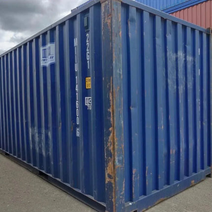 GEBRAUCHTER 20-FUSS-VERSANDCONTAINER