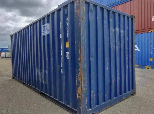 GEBRAUCHTER 20-FUSS-VERSANDCONTAINER