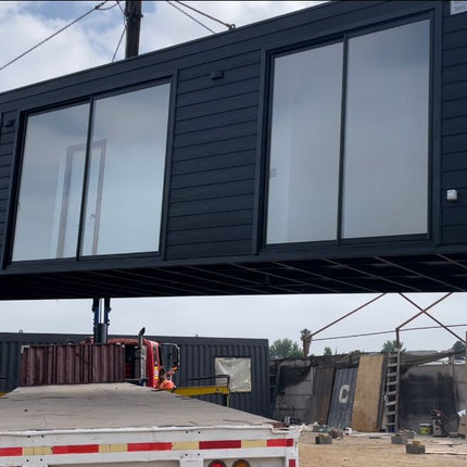 Containerhaus-Studio-Garten 14 m² — Außenbüro