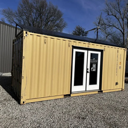 20-Fuß-Container-Off-Grid-Solarbüro