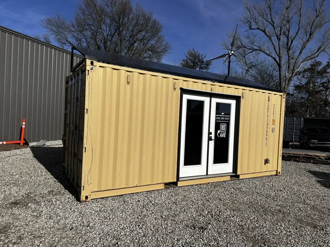20-Fuß-Container-Off-Grid-Solarbüro