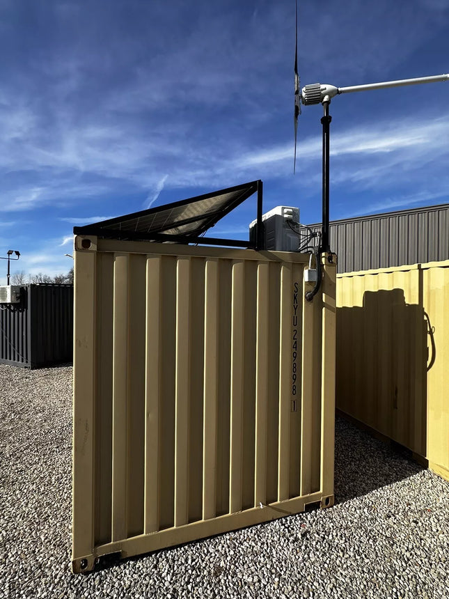 20-Fuß-Container-Off-Grid-Solarbüro