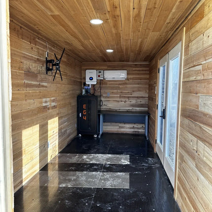 20-Fuß-Container-Off-Grid-Solarbüro