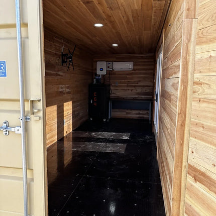 20-Fuß-Container-Off-Grid-Solarbüro