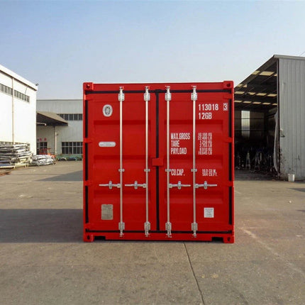 10-Fuß-Roter-Seecontainer – neu