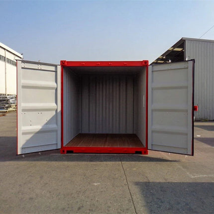 10-Fuß-Roter-Seecontainer – neu