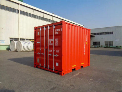 10-Fuß-Roter-Seecontainer – neu