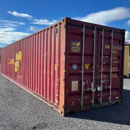 GEBRAUCHTER 40-FUSS-VERSANDCONTAINER