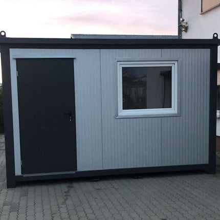 5x2,20 m Bürocontainer mit Sanitäranlagen