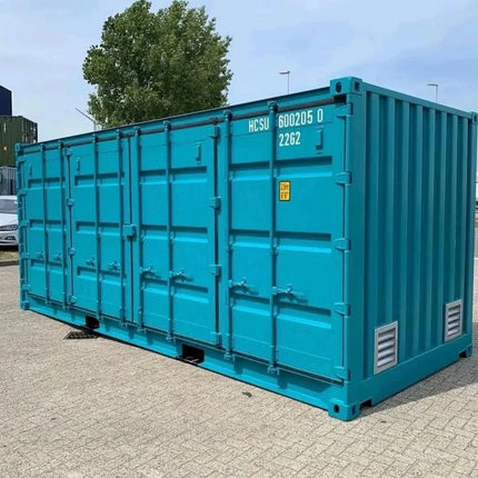 NEUER 20-FUSS-VERSANDCONTAINER MIT SEITENTÜREN