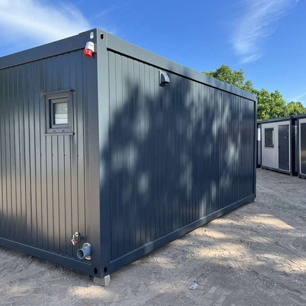 Containerbüro, Küche, Toilette und Dusche 6,00 x 2,43 m
