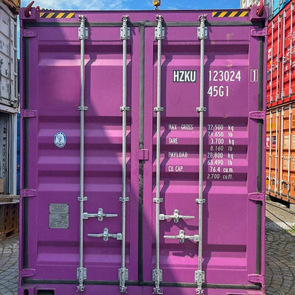 Gebrauchter 40-Fuß-High-Cube-Seecontainer (Ref: C6102)