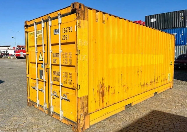 GEBRAUCHTER 20-FUSS-VERSANDCONTAINER