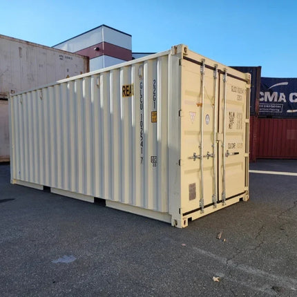 Neuer/Einmalfahrt-Container, 20 Fuß, Doppeltür