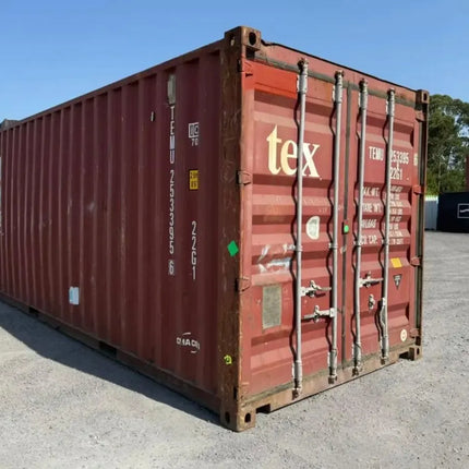 GEBRAUCHTER 20-FUSS-VERSANDCONTAINER