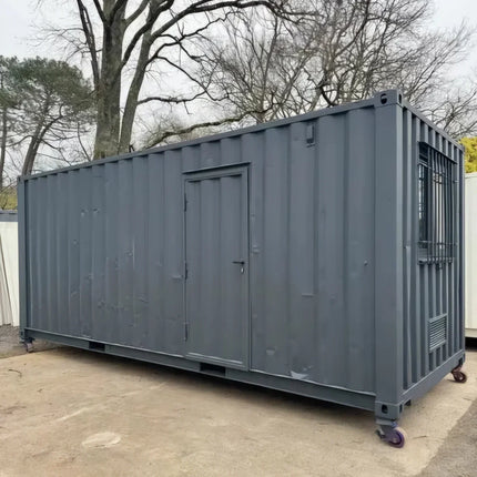 Einfacher Wohncontainer, Baubasis, Baubüros und Lagerraum